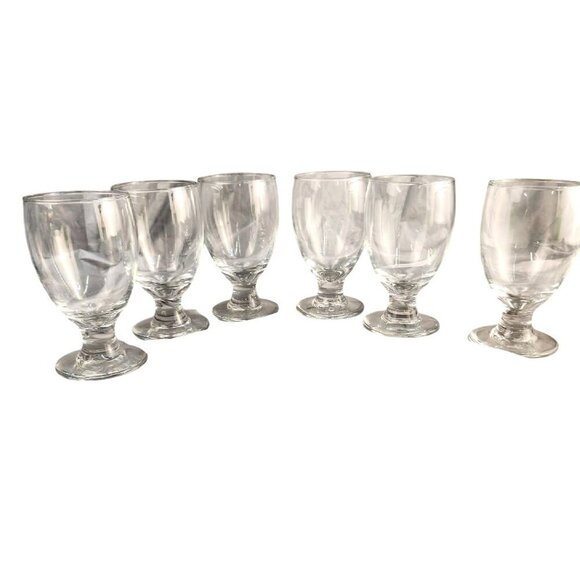 Libby Acopa Clear Glass Goblets For Water/Wine/Cocktails 10.5 oz Set of 6 Capac - Picture 3 of 9